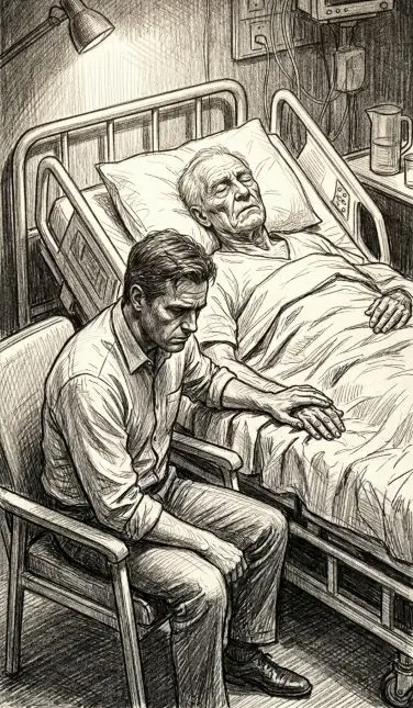 His Father's Hands